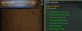 WoWMythic all legion storylines working.png WoWMythic all legion storylines working.png